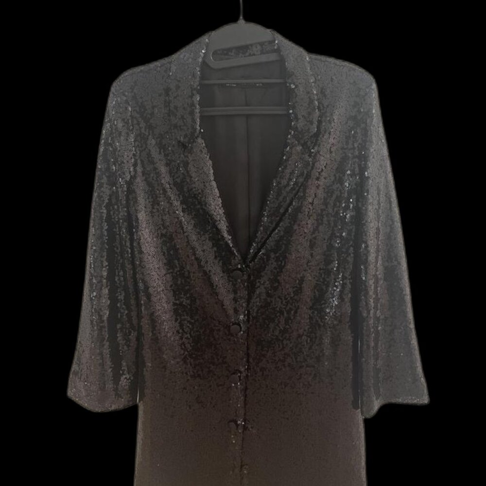 Zara Sequin Blazer Dress